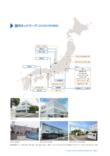 ゼオン 75年のあゆみ