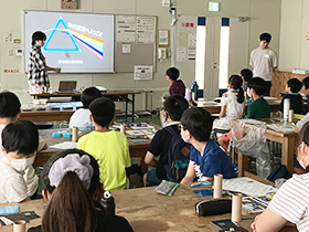 Exhibition for Kawasaki City Free Summer Vacation Research Week