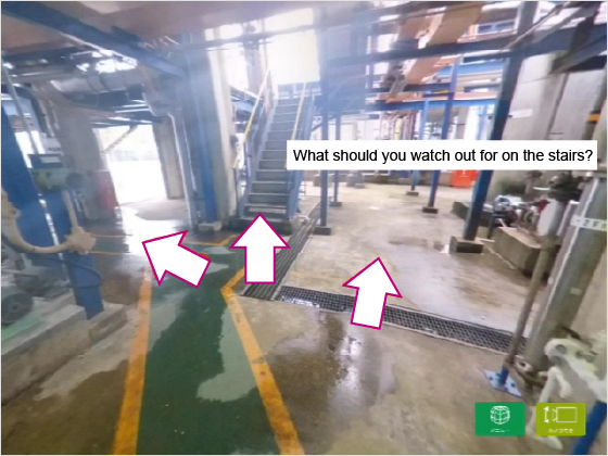 Image from a 360-degree camera