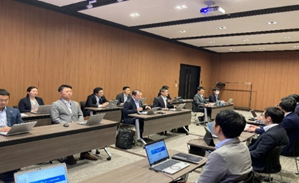 中央労使協議会の様子